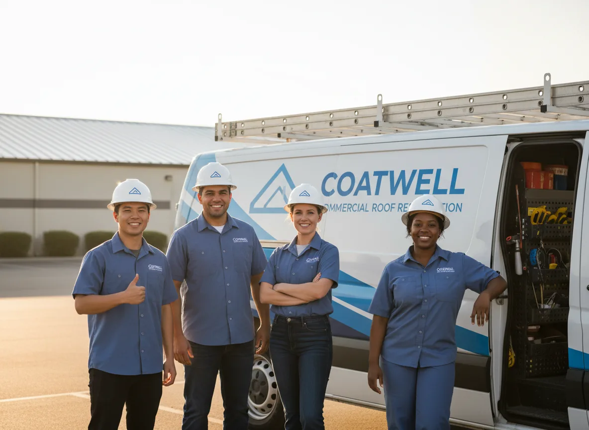 Commercial roof coating company in Hilltown, PA